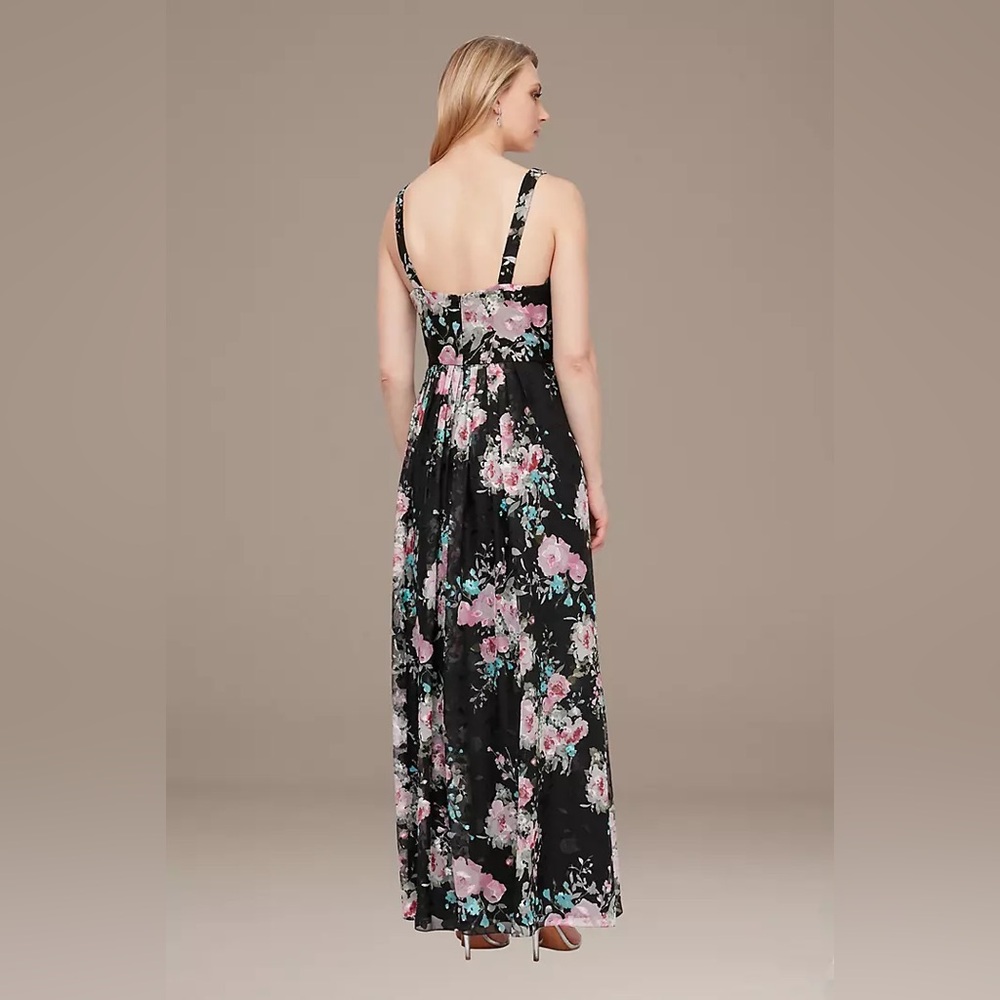 Floral evening gown - Picture 2 of 4